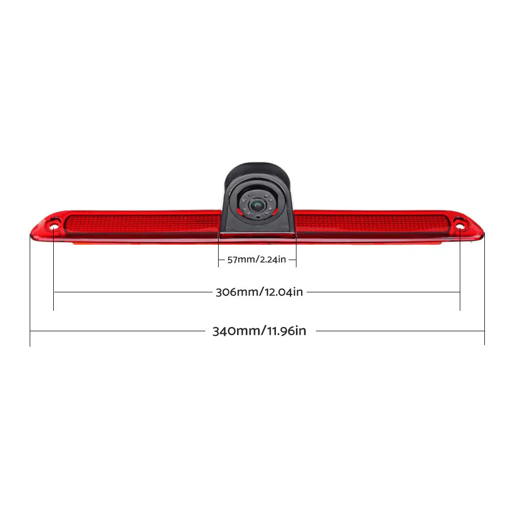 Rear View Backup Camera with Brake Light Suitable For Mercedes-Benz Sprinter 2007-2019