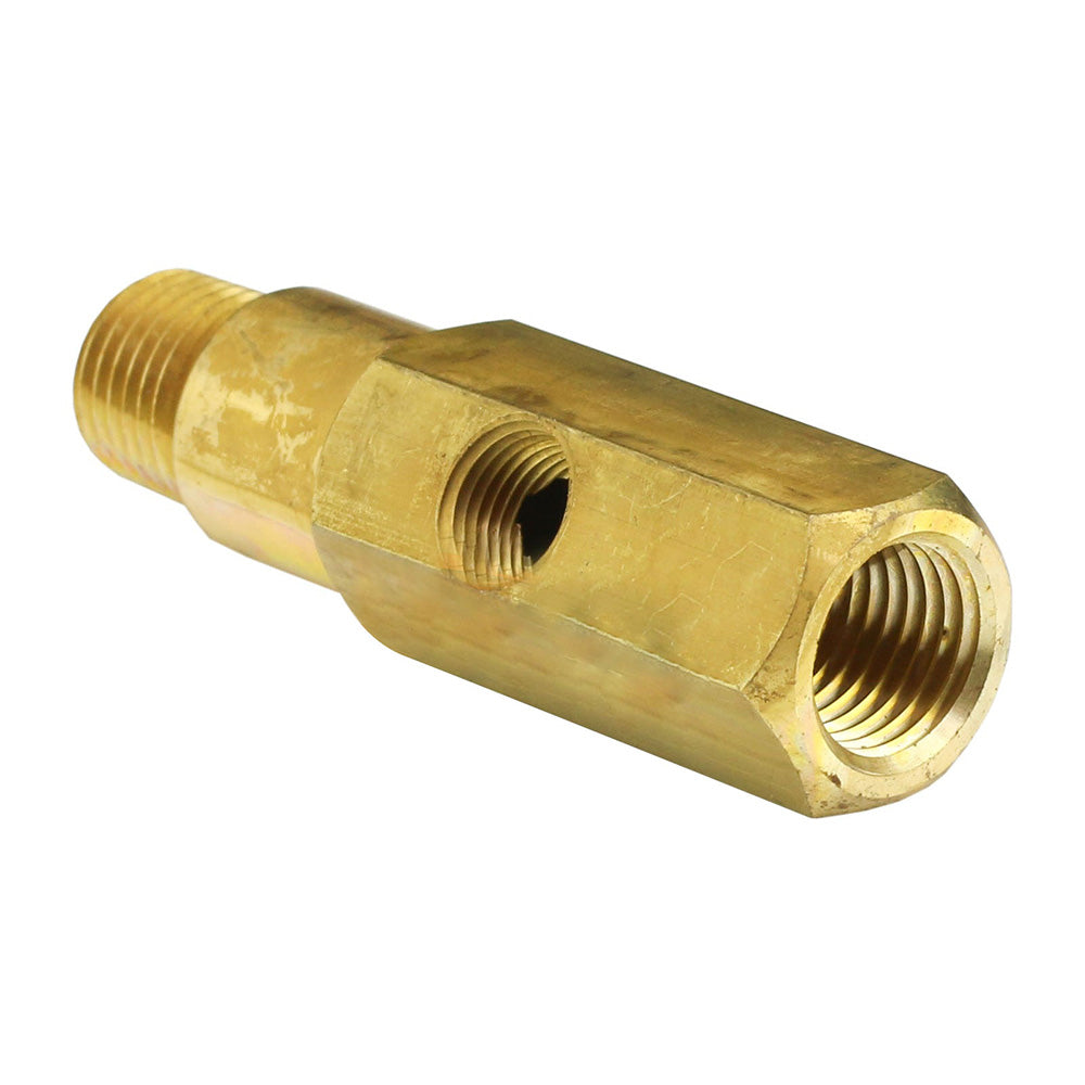 Oil Pressure Gauge Adapter 1/8-Inch NPT Male & Female Thread Suitable For Various Applications