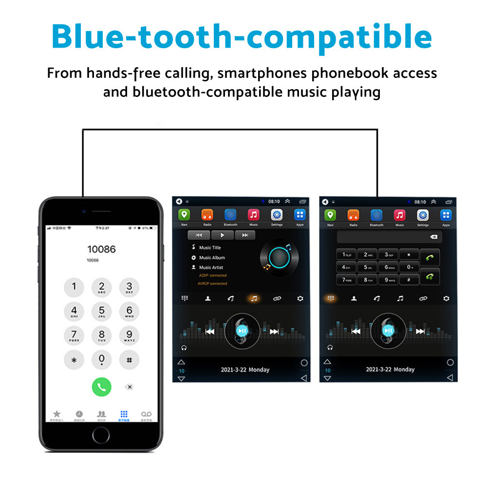 2+32GB Android 11 Apple Carplay Radio GPS Head Unit Suitable For Ford Ranger PX