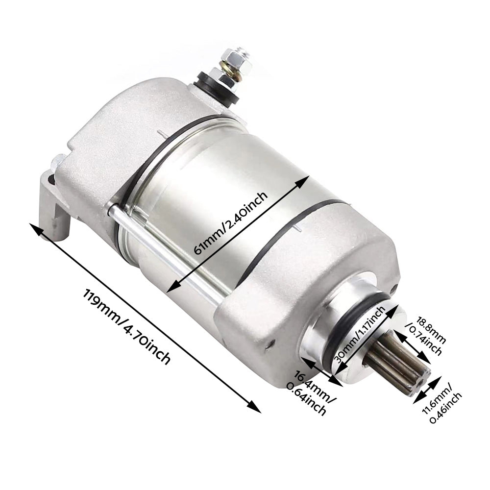 {{ Starter Motor Suitable For Yamaha YZF-R1 YZF R1 RaceBase   R1S 2004-2008 }} - Buy Car Parts Online at {{ Kaka Auto Parts }}.