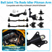 {{ Ball Joint Tie Rods Idler Pitman Arm Suitable for Hilux LN167R RZN169R KZN165R }} - Buy Car Parts Online at {{ Kaka Auto Parts }}.