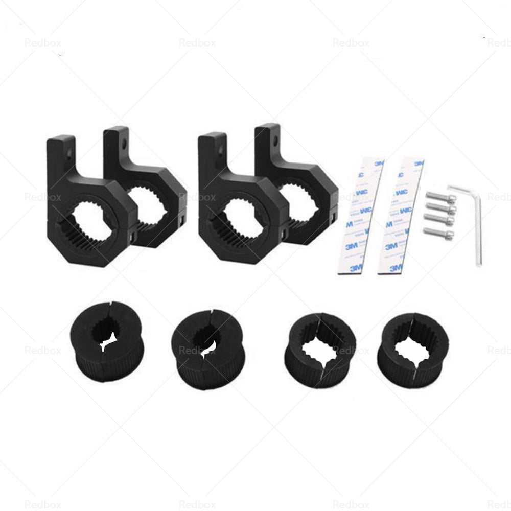 {{ 4x19-32mm 1. 2inch Bullbar Pipe Mount Bracket Clamps LED Work Light Bar3 set Insert }} - Buy Car Parts Online at {{ Kaka Auto Parts }}.
