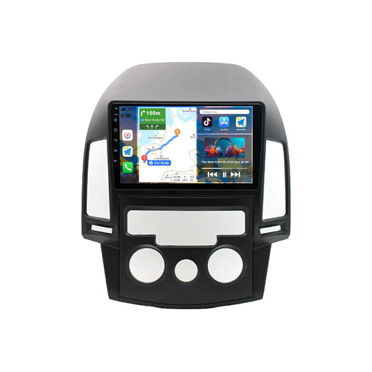 In-Dash Units Android 13 Stereo GPS CarPlay Suitable For Hyundai i30 2006-2011