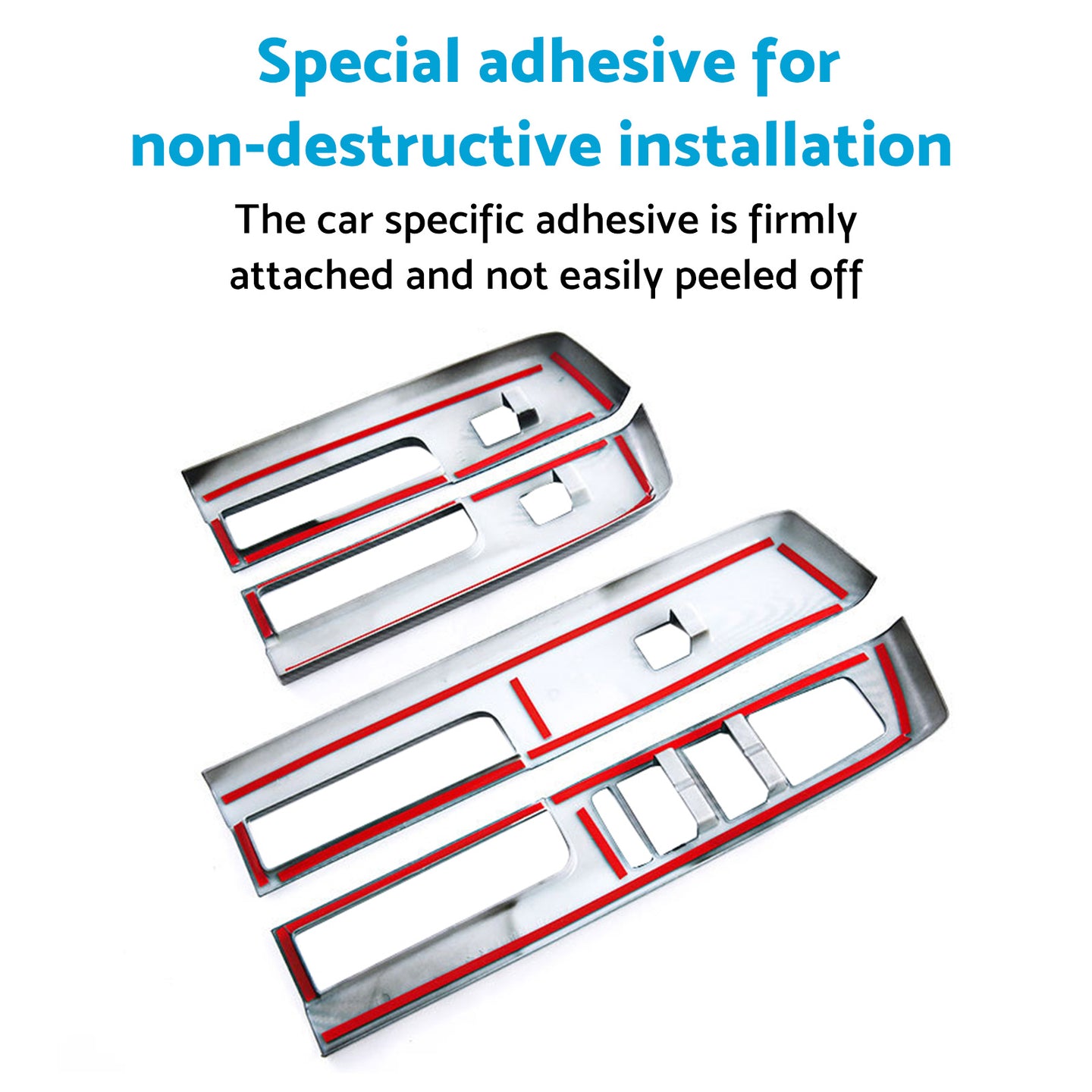 {{ Inner Window Lift & Handle Panel Cover Trim Suitable For Mitsubishi Triton 23-25 }} - Buy Car Parts Online at {{ Kaka Auto Parts }}.