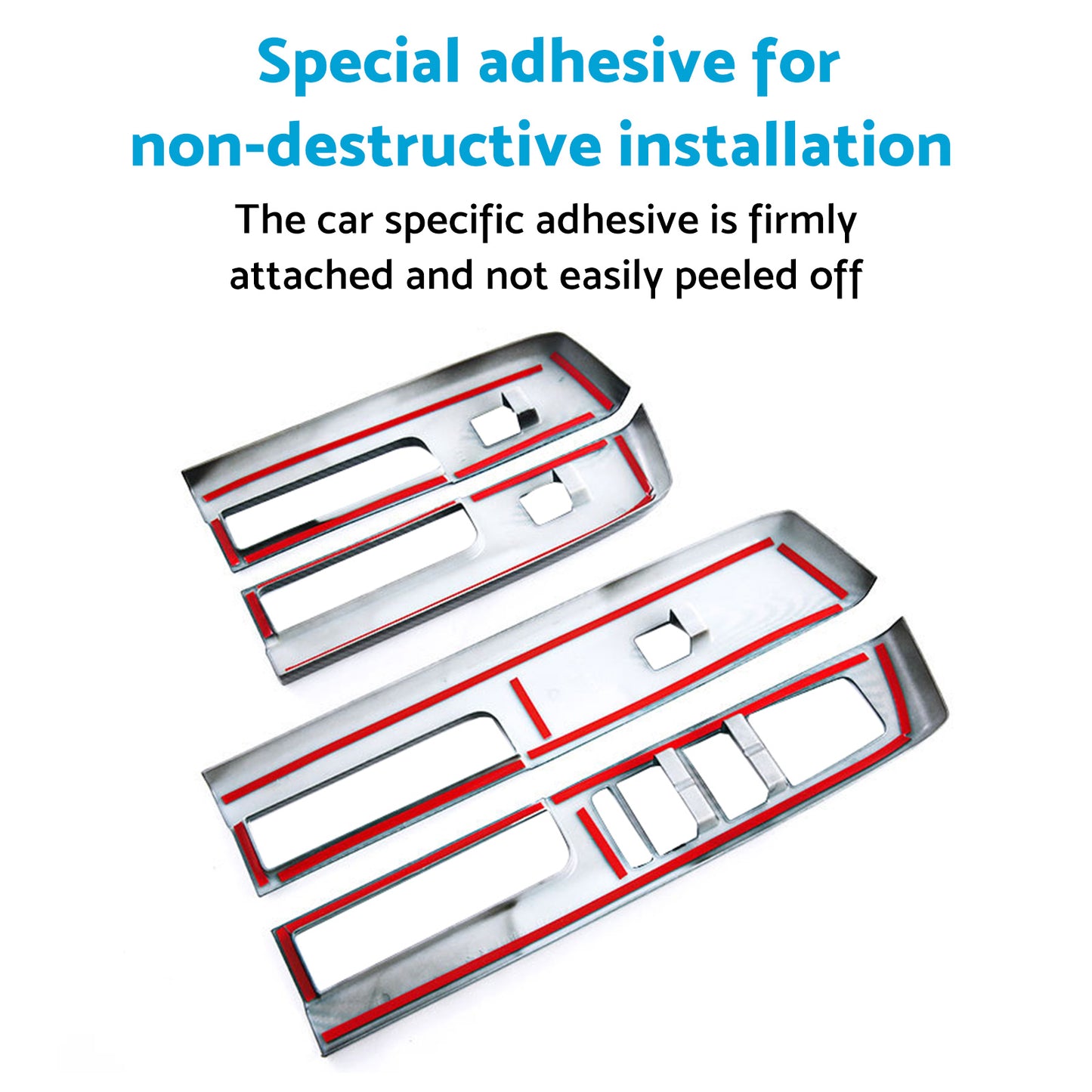 {{ Inner Window Lift & Handle Panel Cover Trim Suitable For Mitsubishi Triton 23-25 }} - Buy Car Parts Online at {{ Kaka Auto Parts }}.