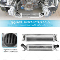 {{ Upgraded Intercooler Fit HyundaiI iload iMax TQ 2. 5 Turbo Diesel 2008-2012 100MM }} - Buy Car Parts Online at {{ Kaka Auto Parts }}.