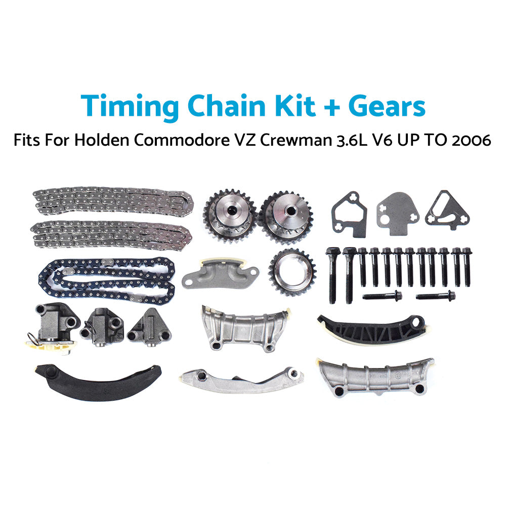 {{ Timing Chain Kit  Gears For Holden Commodore VZ Crewman 3. 6L V6 UP TO 08 or 2006 }} - Buy Car Parts Online at {{ Kaka Auto Parts }}.