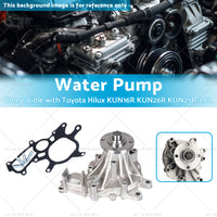 {{ 1KD-FTV Water Pump Suitable for Toyota Hilux KUN16R KUN26R KUN25R 3. 0L 05-13 }} - Buy Car Parts Online at {{ Kaka Auto Parts }}.