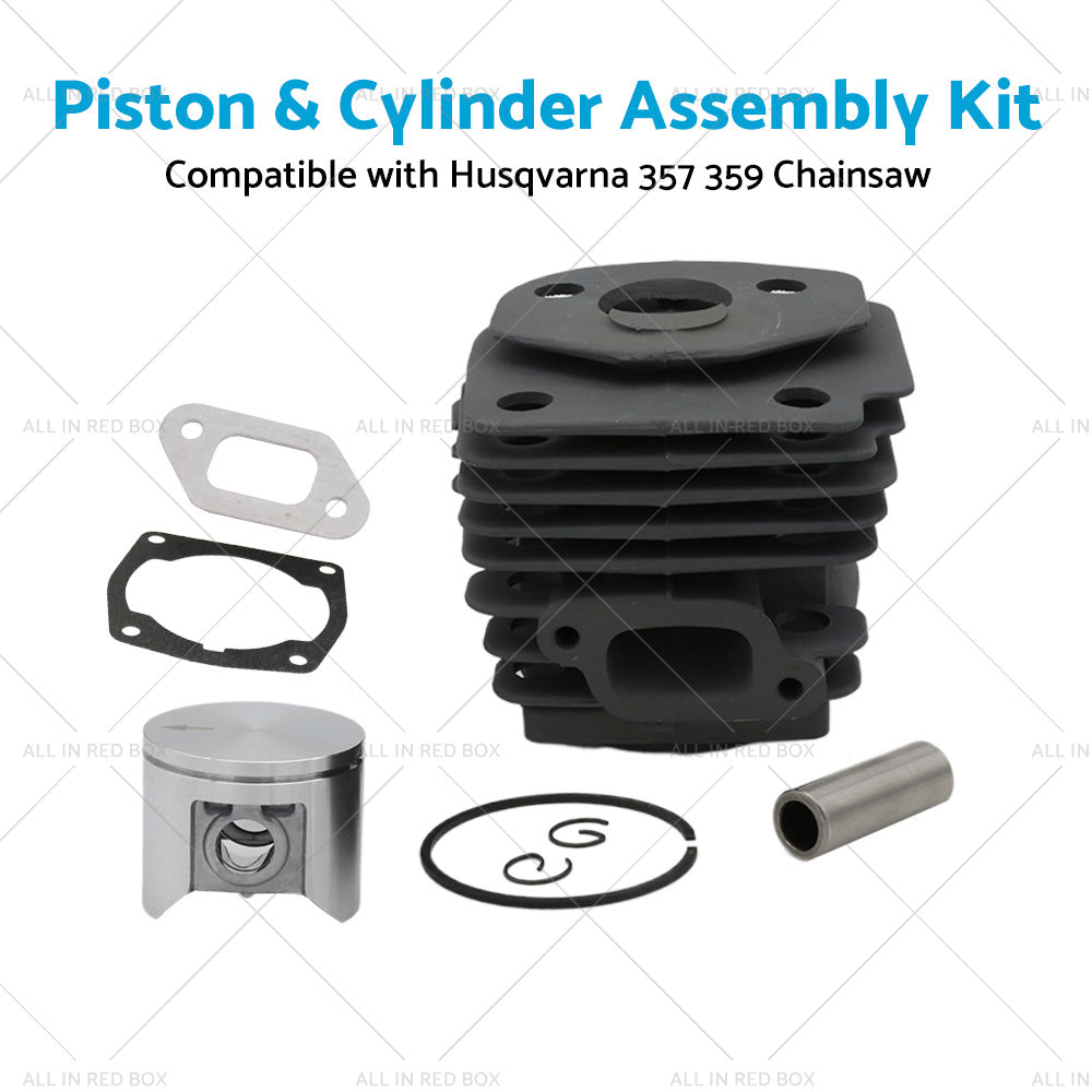 {{ Piston  and  Cylinder Assembly Kit Suitable for Husqvarna 357 359 Chainsaw 47mm }} - Buy Car Parts Online at {{ Kaka Auto Parts }}.
