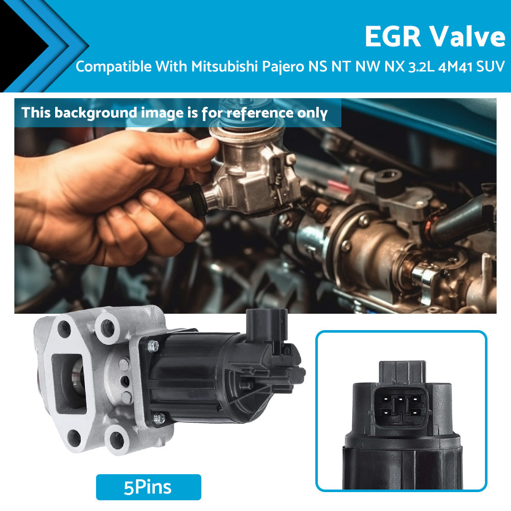 {{ EGR Valve Suitable For Mitsubishi Pajero NS NT NW NX 2006-2019 3. 2L 4M41 SUV }} - Buy Car Parts Online at {{ Kaka Auto Parts }}.