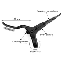 Folding Car Oil Pressure Disc Brake Kit Front & Rear 900mm 1650mm Suitable For M275N