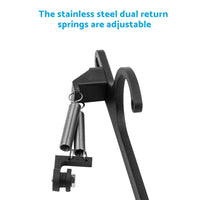 Throttle Cable Bracket Carburetor Billet Aluminum Black Suitable For Carb 4150/4160