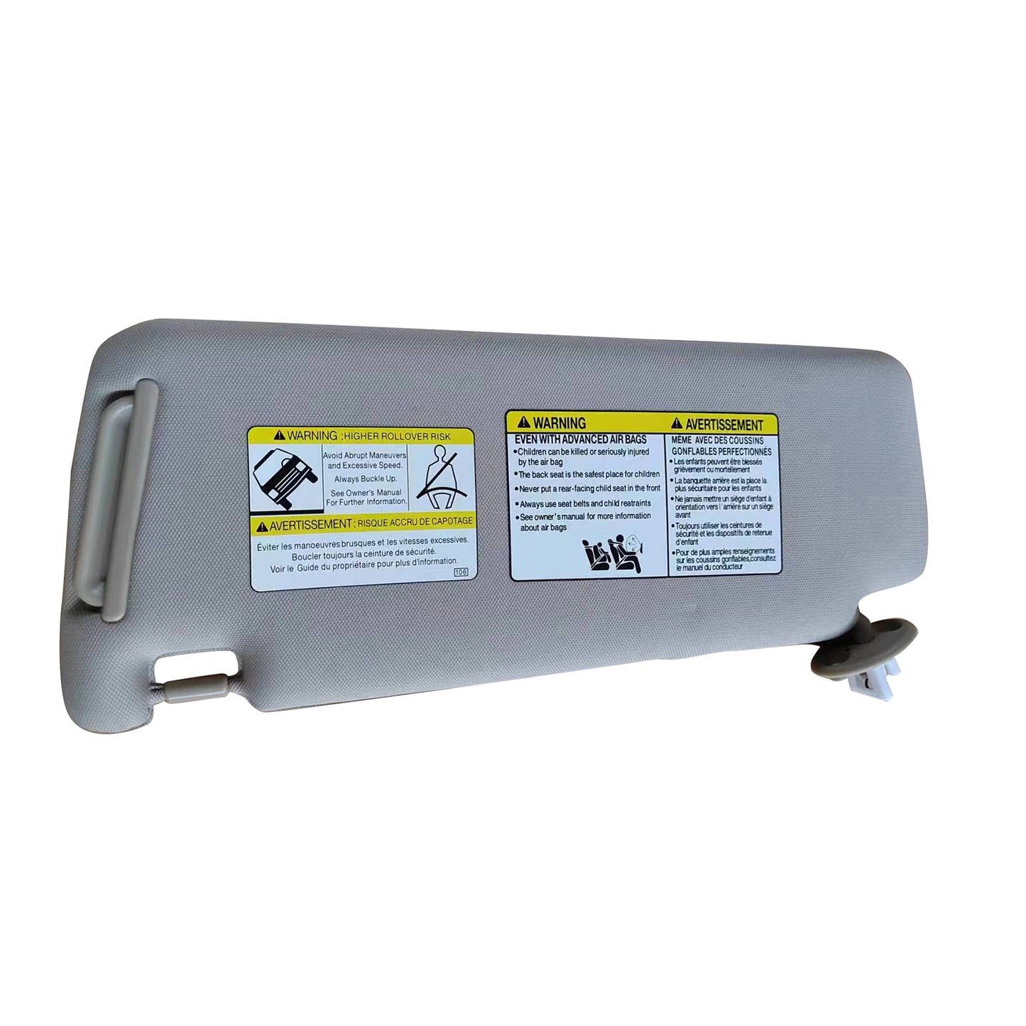 Right Side Sun Visor Suitable For Toyota Prado 2010-2023 74310-35A90-B1 7431035A90B1