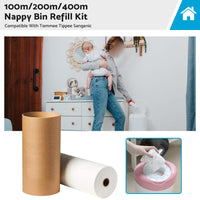 {{ 100/200/400m Nappy Bin Refill Kit Compatible With Tommee Tippee Sangenic Refills }} - Buy Car Parts Online at {{ Kaka Auto Parts }}.