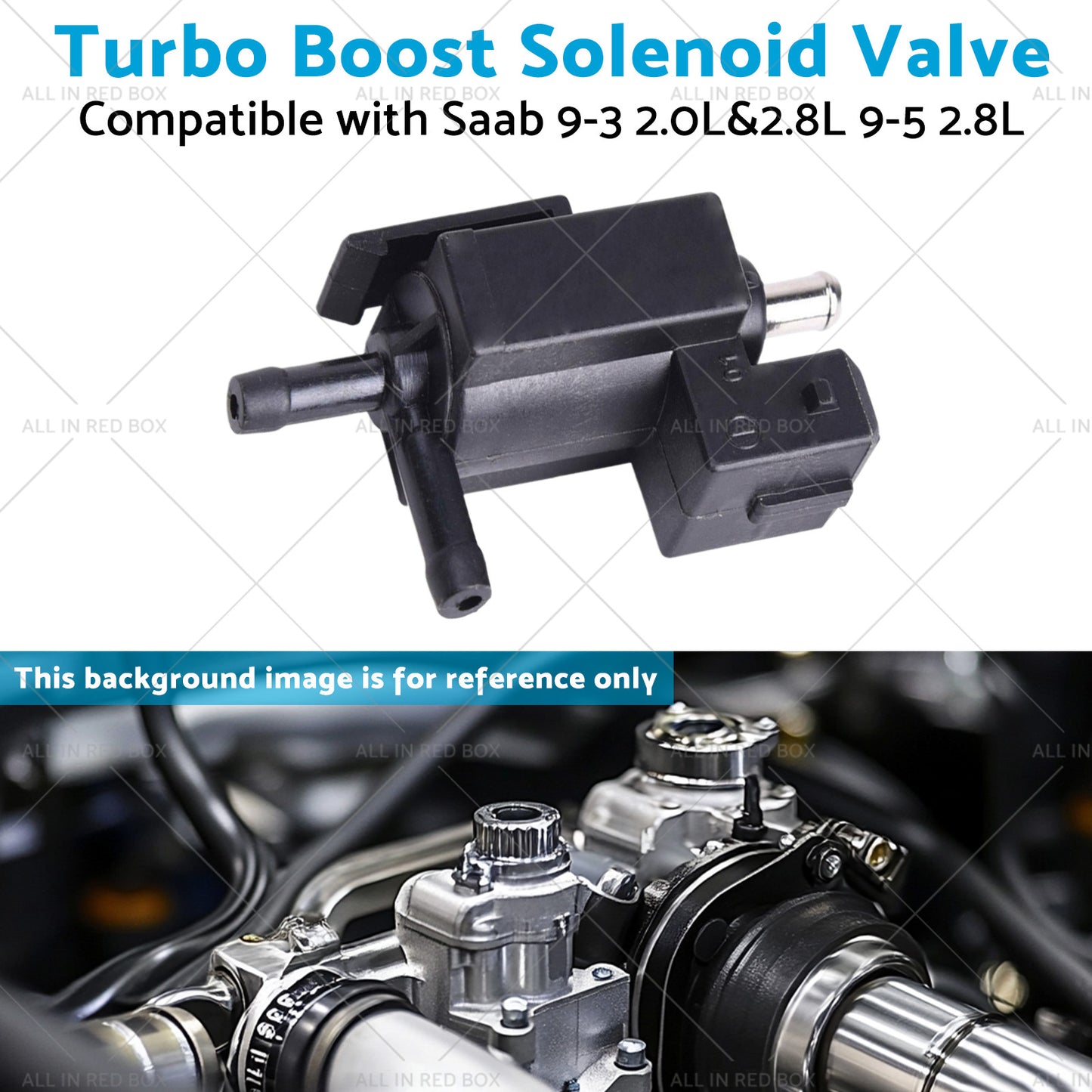 {{ Turbo Boost Solenoid Valve Suitable for Saab 9-3 2. 0L and 2. 8L 9-5 2. 8L 728311040 }} - Buy Car Parts Online at {{ Kaka Auto Parts }}.