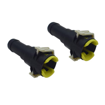 compare product 2x Heater Hose Quick Connector Suitable For Mazda MX-3 MX-6 RX-7 Protege MPV