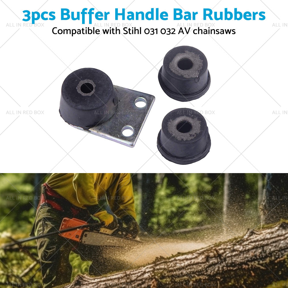 {{ 3PCS Buffer Handle Bar Rubber Suitable for Stihl 031 032 AV Chainsaw }} - Buy Car Parts Online at {{ Kaka Auto Parts }}.