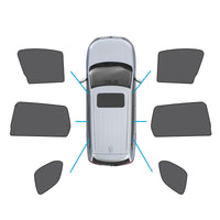 Car Window Magnetic Mesh Sun Shades Suitable For Mitsubishi Outlander 2021-2023