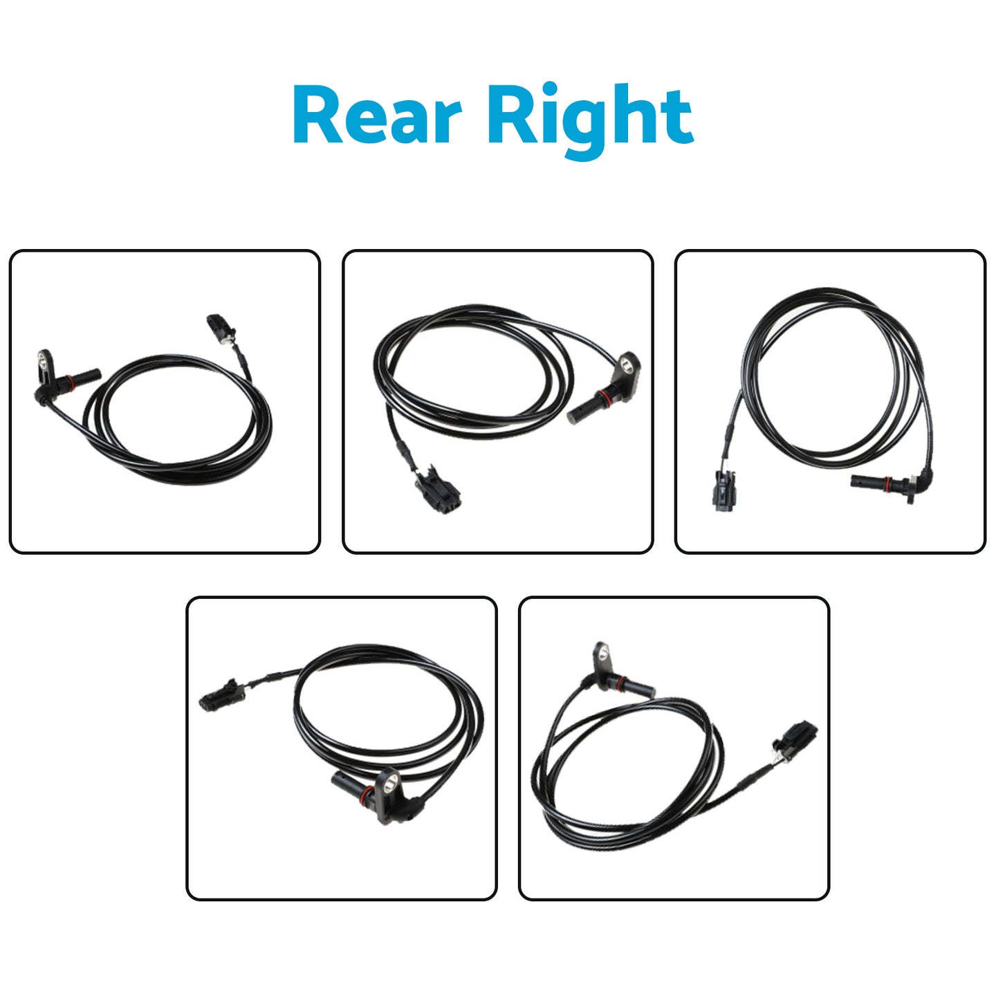 {{ 4x Front Rear LH RH ABS Wheel Speed Sensor Suitable For Mitsubishi Fuso Canter }} - Buy Car Parts Online at {{ Kaka Auto Parts }}.