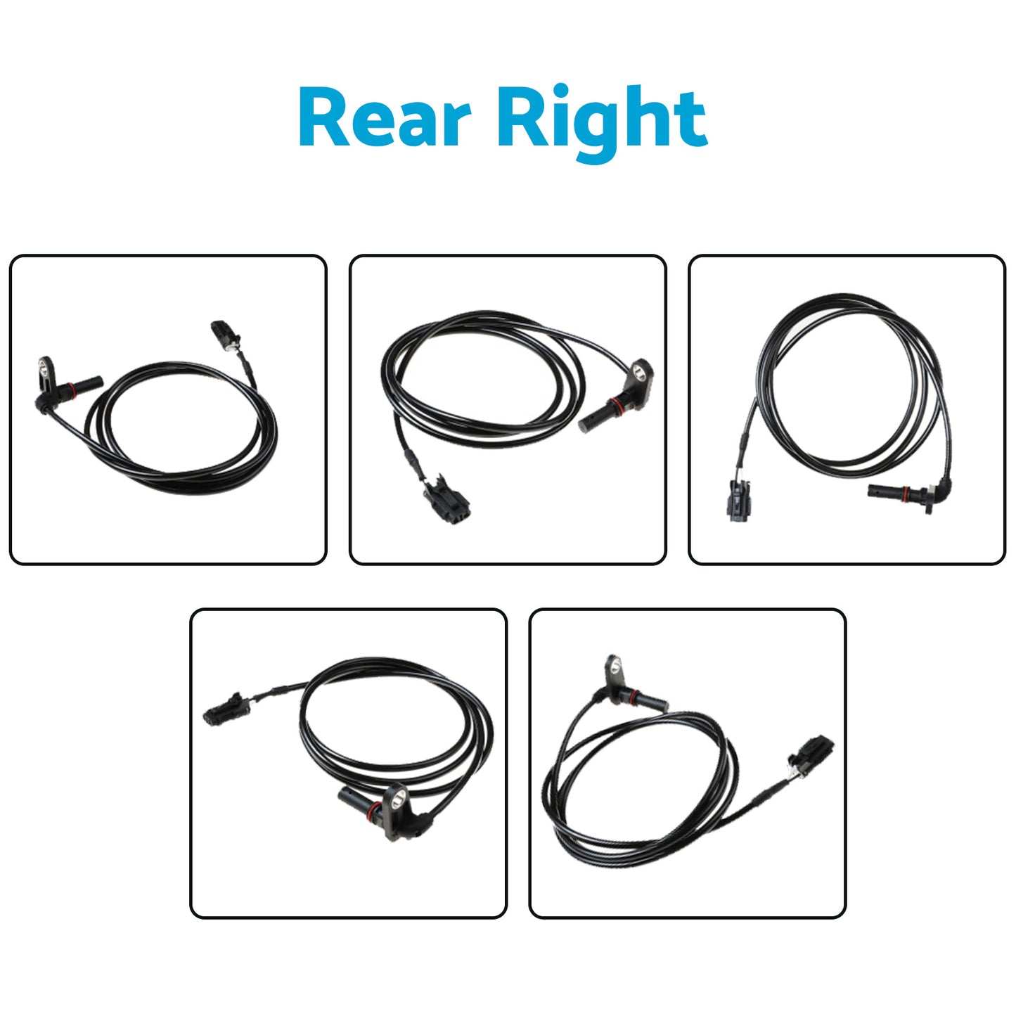 {{ 4x Front Rear LH RH ABS Wheel Speed Sensor Suitable For Mitsubishi Fuso Canter }} - Buy Car Parts Online at {{ Kaka Auto Parts }}.