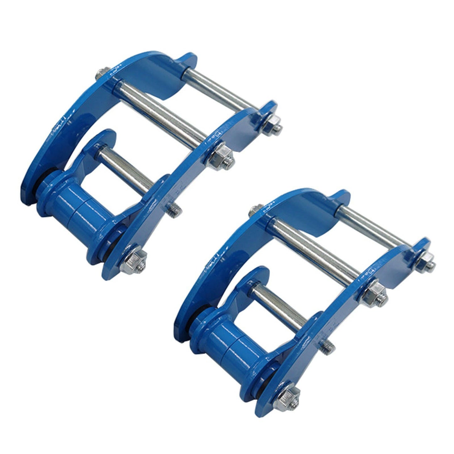 2x Rear Leaf Spring Extended 2 Inch Height Shackles Suitable For Isuzu Holden Rodeo