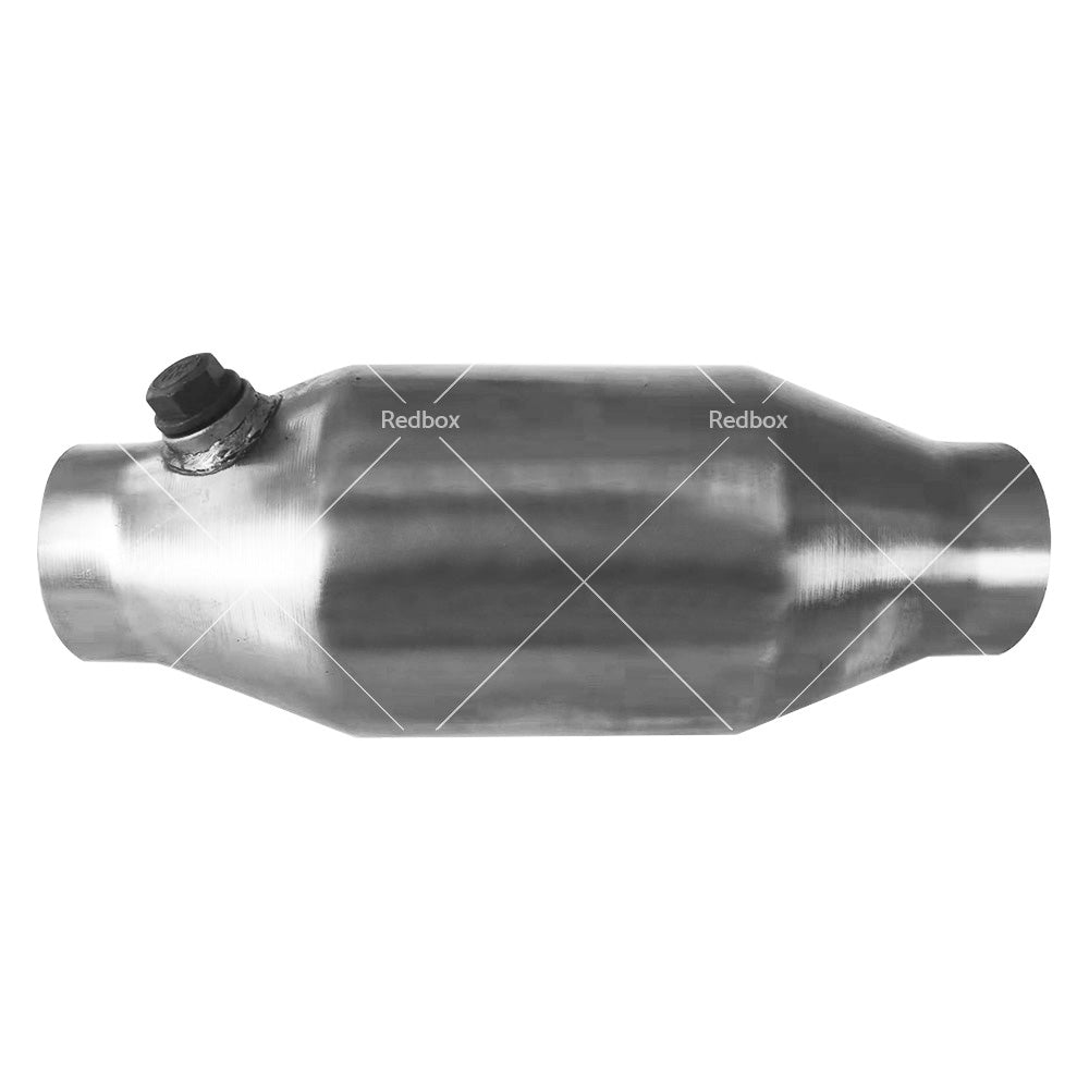 {{ 2. 5 Inch 400 Cell High Flow Performance Catalytic Converter - Metal Core 280mm }} - Buy Car Parts Online at {{ Kaka Auto Parts }}.