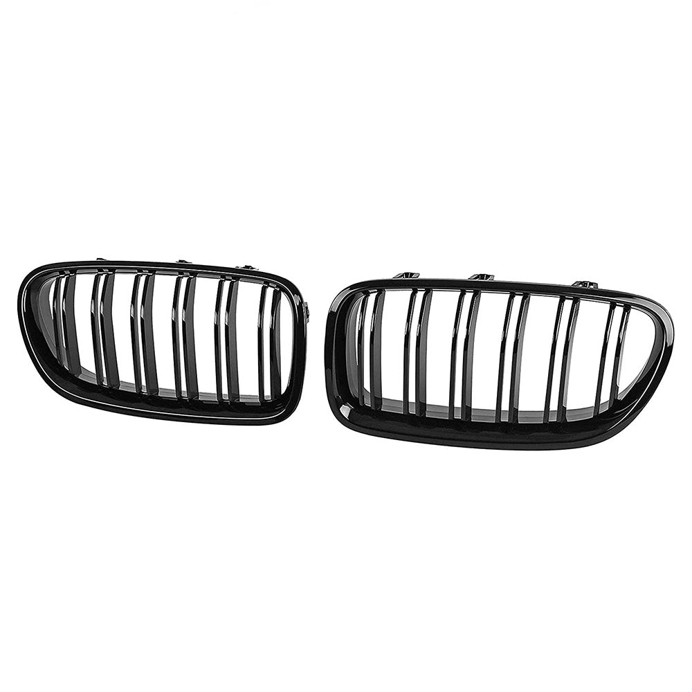 {{ Bumper Bar Grill Grille Bodykit Suitable For BMW 5 Series F10 F11 Gloss Black }} - Buy Car Parts Online at {{ Kaka Auto Parts }}.