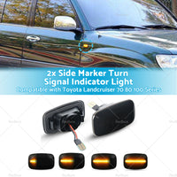 {{ 2 x LED Side Marker Turn Signal Indicator Light Suitable for Toyota Landcruiser }} - Buy Car Parts Online at {{ Kaka Auto Parts }}.