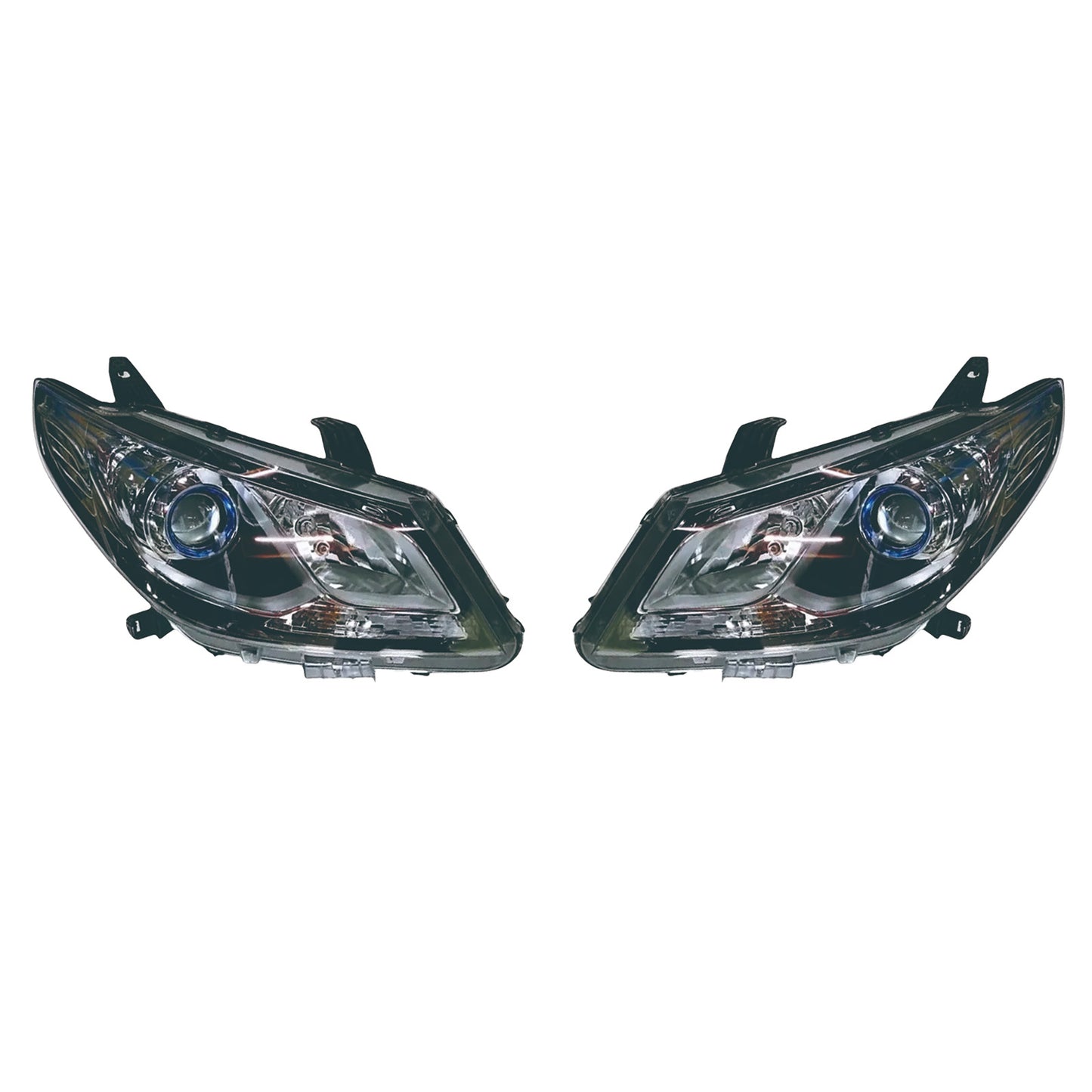 {{ Pair Headlight Lamp Assembly Xenon Suitable For LDV G10 People Mover 2015-On }} - Buy Car Parts Online at {{ Kaka Auto Parts }}.