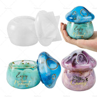 {{ Mushroom Jars with Lid Silicone Epoxy Resin Mold Storage Candy Jewelry Box DIY }} - Buy Car Parts Online at {{ Kaka Auto Parts }}.