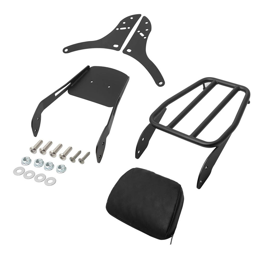 Rear Backrest Sissy BarLuggage Rack Pad Suitable for Honda Rebel CMX500 CMX300