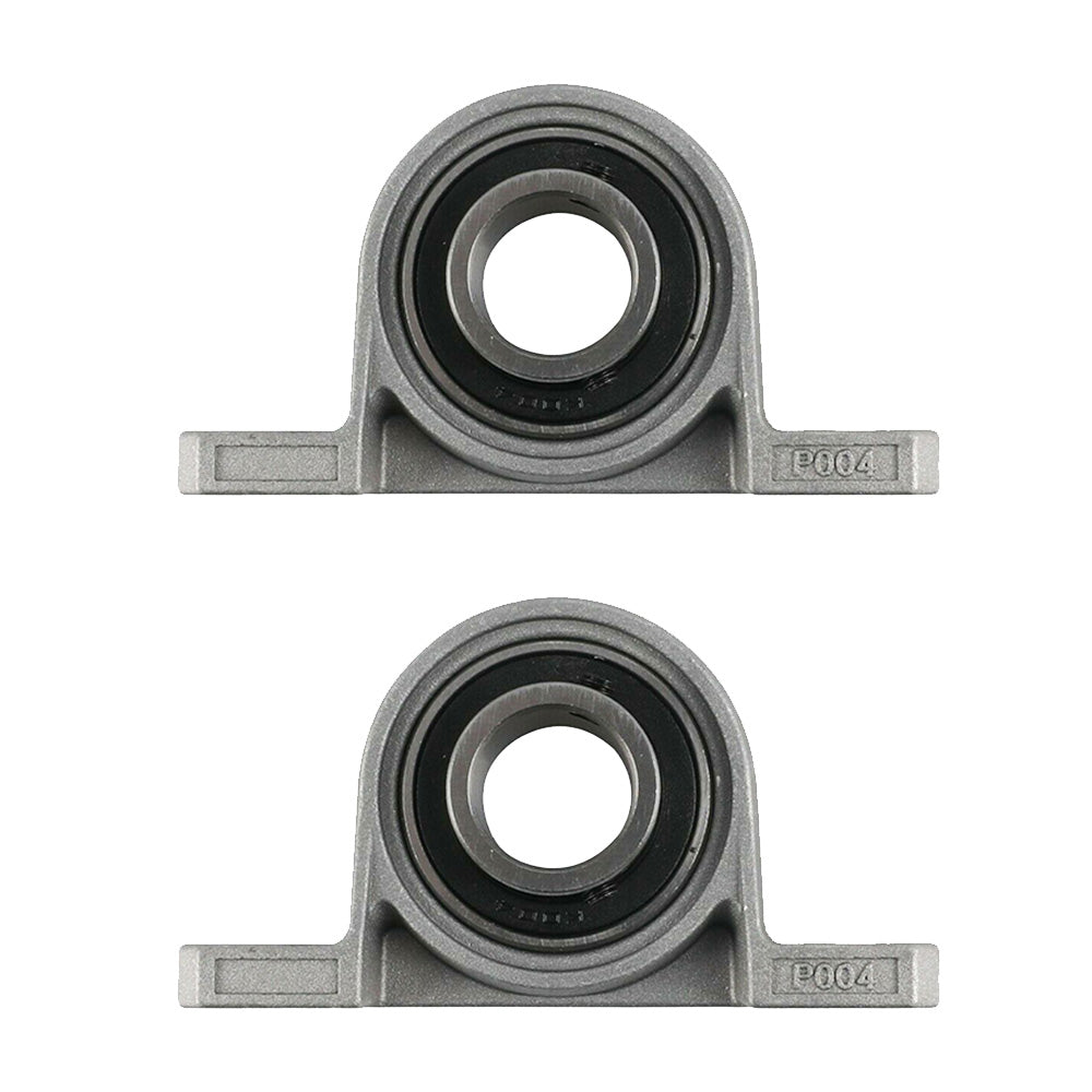 4x Ball Bearing Pillow Block Zinc Alloy Metal Suitable For 8/10/12/20mm Inner Diameter