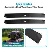 {{ 2x Blade Suitable for 42inch Toro Mower Trime Cutter Z420 106-2247-03 106-2247 }} - Buy Car Parts Online at {{ Kaka Auto Parts }}.