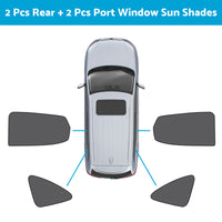 Magnetic Window Mesh Sun Blind Shade Suitable For MG ZS / ZST / ZS EV 2018-2023