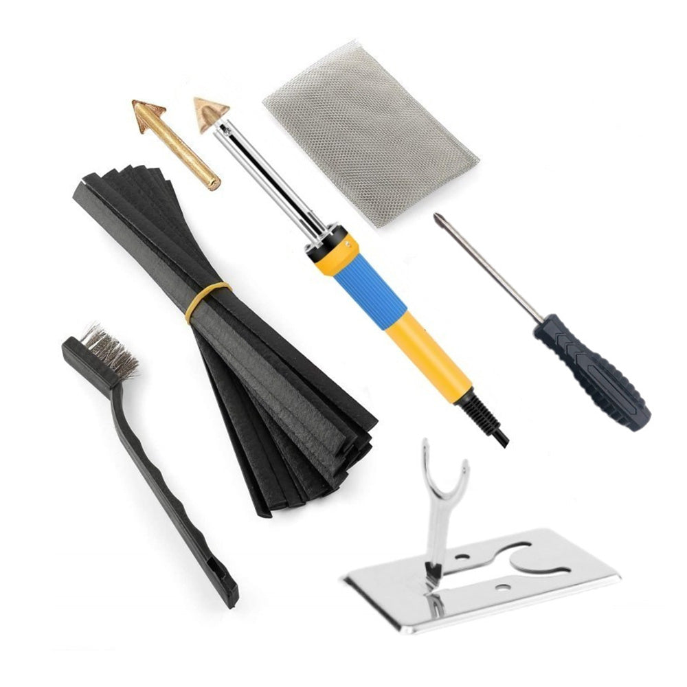 Plastic Welding Soldering Iron Kits Car Bumper Dashboard Kid Repair Welder Tool