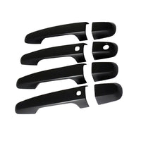 4PCS Matt Black Door Handle Cover Suitable For Mitsubishi Triton MQ MR 2015-2021