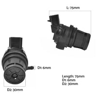 Wiper Windscreen Washer Pump Motor Suitable For Toyota Hilux KUN16 KUN25 KUN26