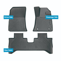 TPE 3D Moulded Floor Mats Suitable For BYD Shark 6 2024+ All-Weather Liners