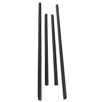 4Pcs Door Seal Weatherstrip Kit Black Rubber Suitable For Honda Jazz 2008-2013