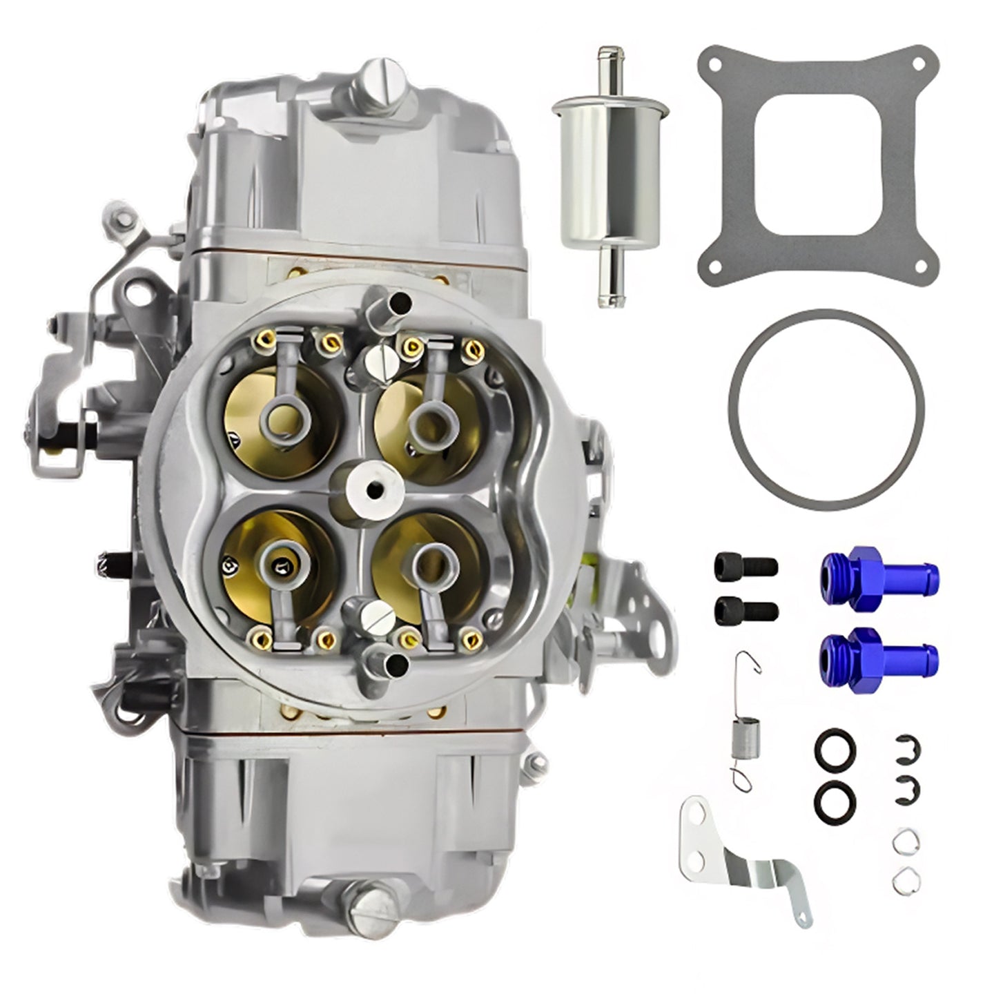 {{ Carburetor Suitable for 4 Barrel Double Pumper Race Carburetor 650 CFM BR-67199 }} - Buy Car Parts Online at {{ Kaka Auto Parts }}.