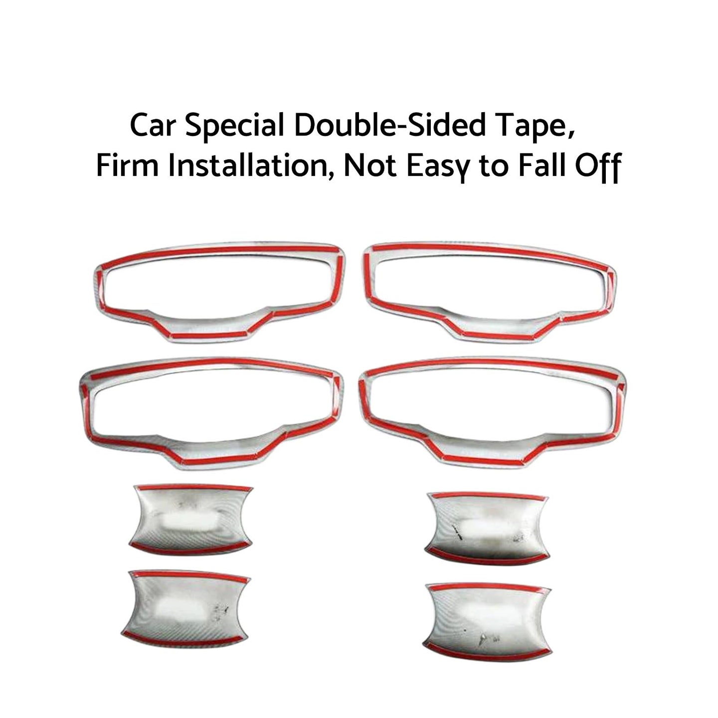 {{ Door Handle Bowl Cover Trim Gloss Black Suitable For Mitsubishi Triton MV 2024+ }} - Buy Car Parts Online at {{ Kaka Auto Parts }}.