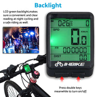 Wireless LCD Cycling Speedometer Odometer Computer Suitable For Bicycle Waterproof