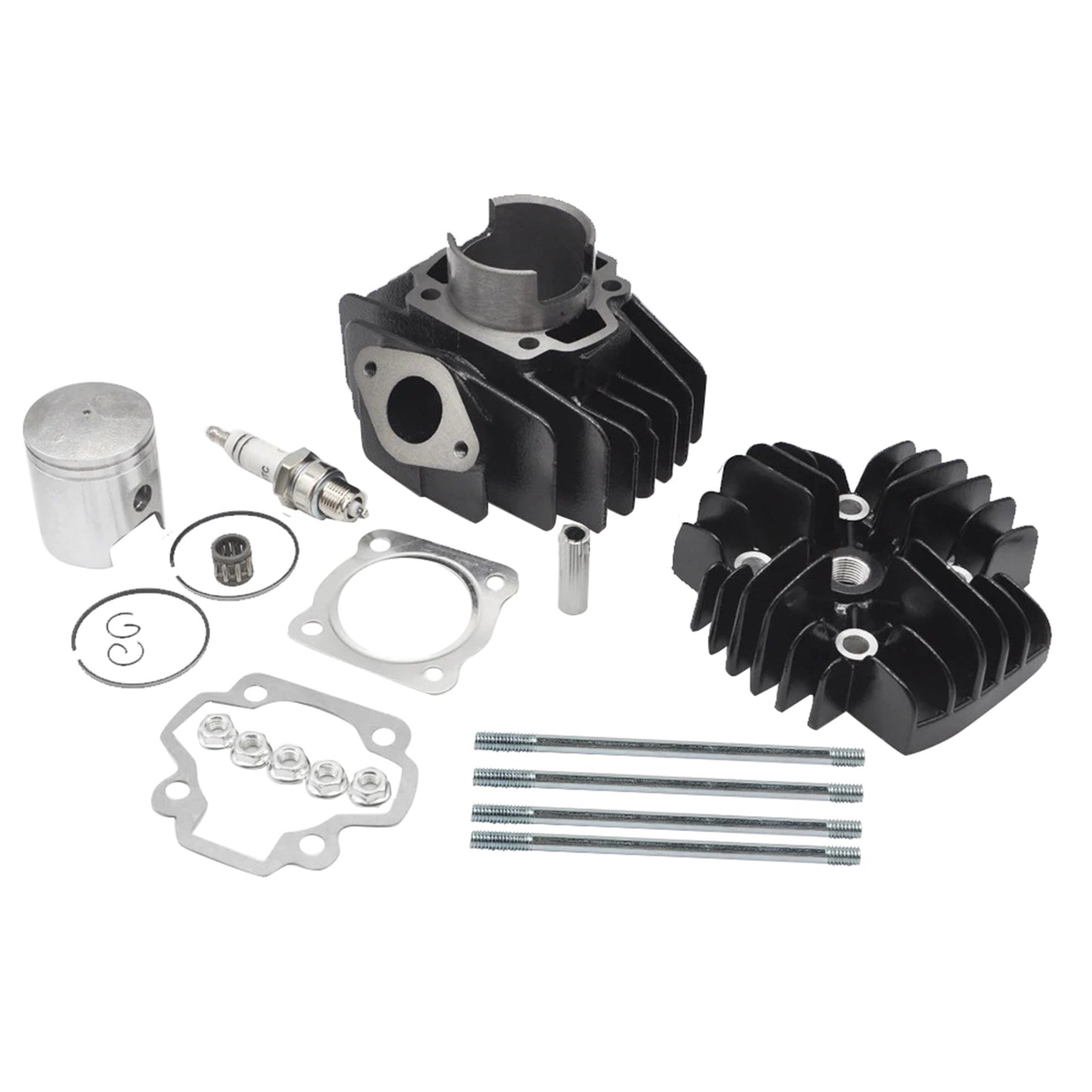 Big Bore Cylinder Piston & Gasket Kit Suitable For Yamaha PW50, QT50 60cc 1981-2009