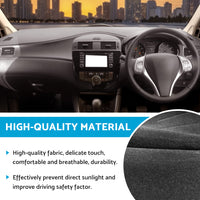 Non-Slip Dash Mat Suitable For Nissan Pulsar B17 C12 2013-2016 Dashboard Cover