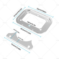 {{ Billet Aluminum Battery Relocation Tray Hold Down Mount For 34 or 78 Optima Battery }} - Buy Car Parts Online at {{ Kaka Auto Parts }}.