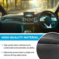 Dashboard Cover Dash Mat Black Suitable For Mercedes Vito 447 Chassis 2014+