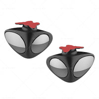 {{ 2PCS Car Exterior Panoramic Door Side Rear View Mirror Blind Spot Wide Angle 360 }} - Buy Car Parts Online at {{ Kaka Auto Parts }}.