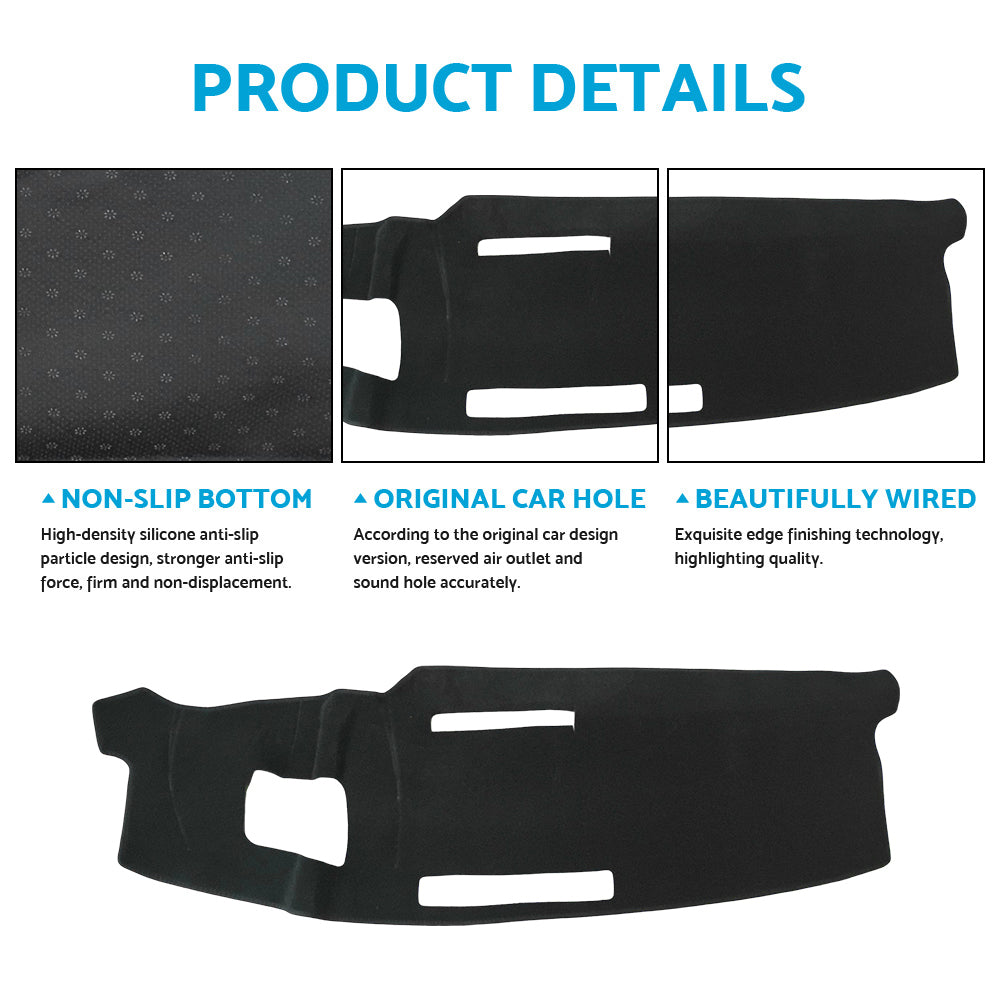 Black Dash Mat Suitable For Mazda CX-5 KF GT Maxx Sport L 2017–2025