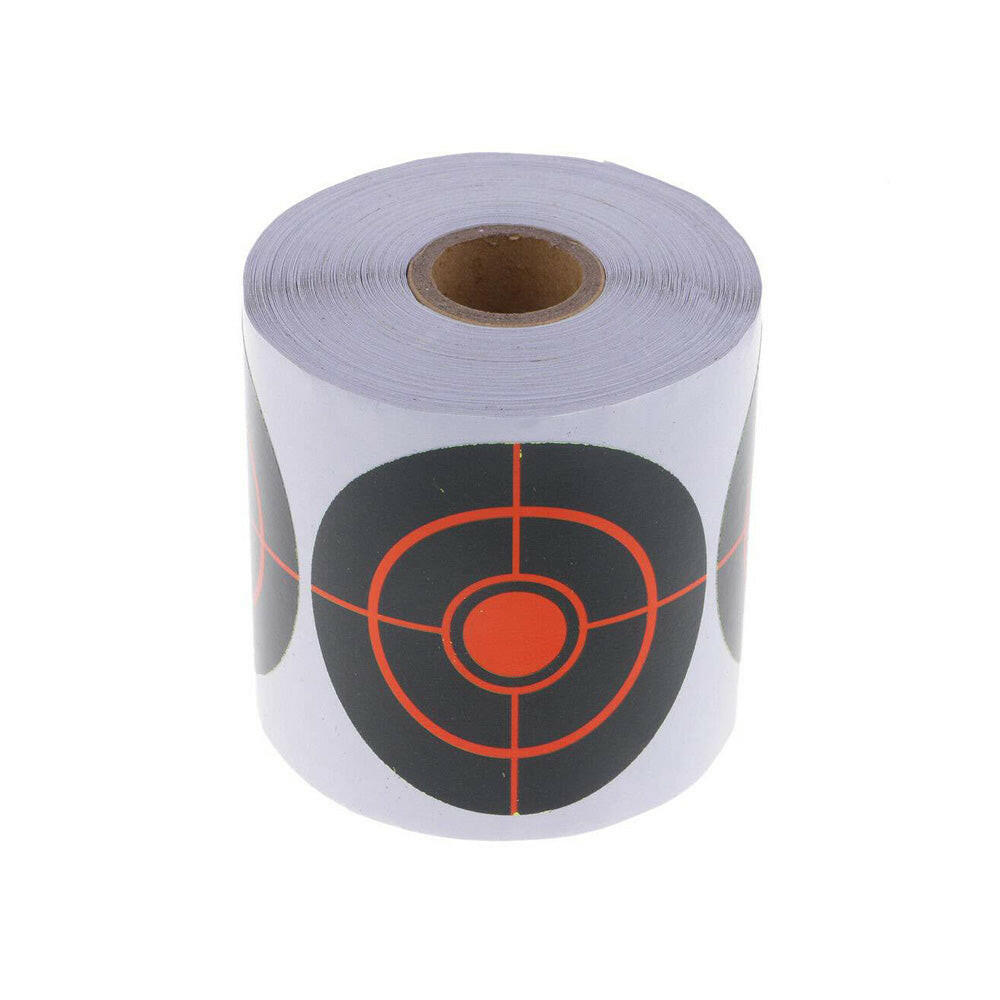 Self Adhesive Splatter Reactive Shooting Target Stickers 250x/Roll Suitable For Practice & Training
