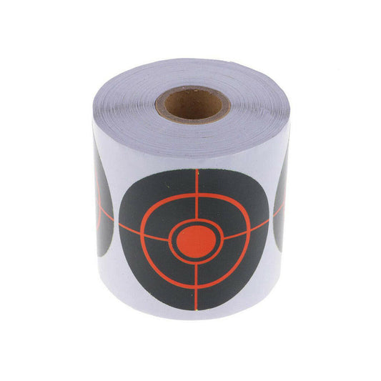 Self Adhesive Splatter Reactive Shooting Target Stickers 250x/Roll Suitable For Practice & Training